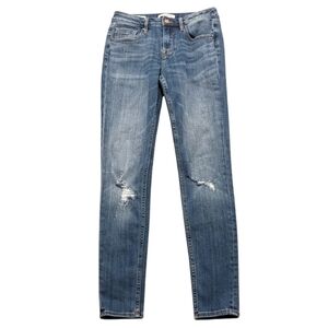 Vigoss Jagger Skinny Distressed Blue Jeans 26